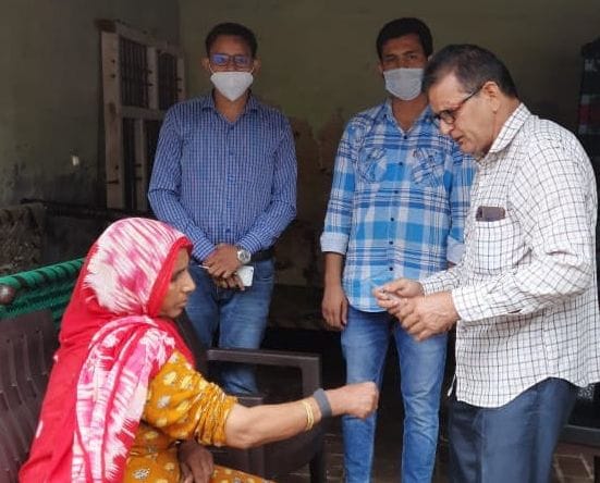 Health department team camped in Khurgan