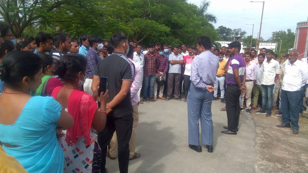 Outsourcing employees boycott work in Government Medical College