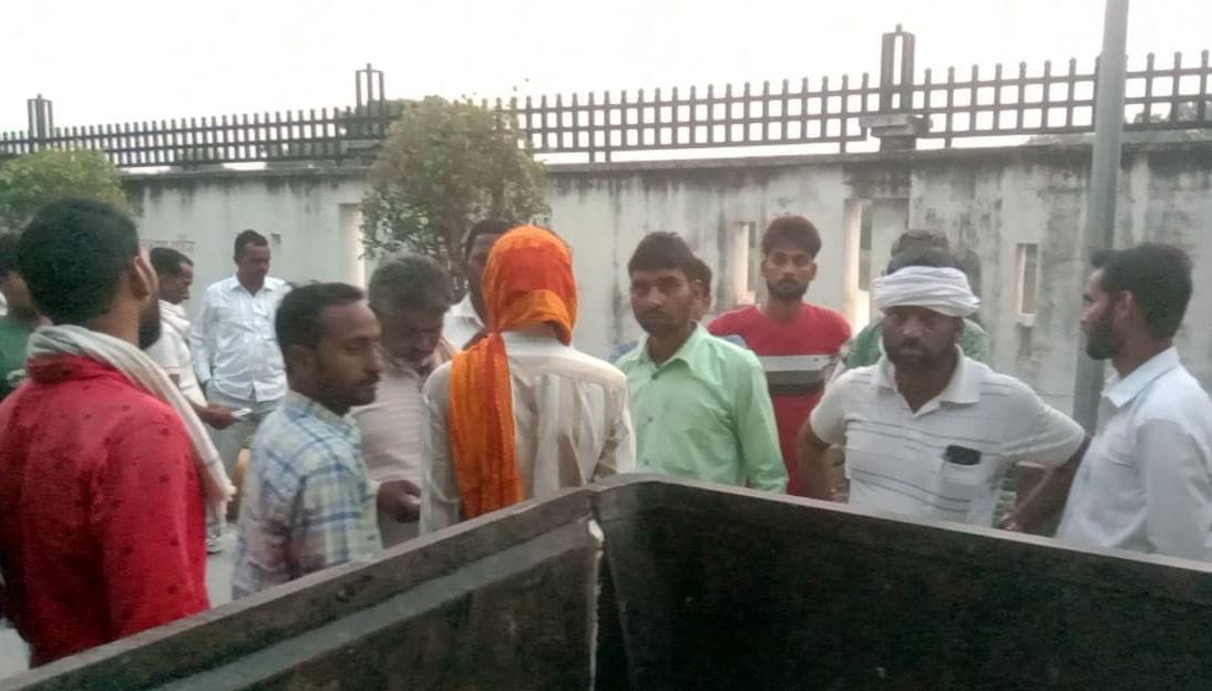 Bike rider PWD worker dies in accident, son referred to Tirwa Medical College in critical condition