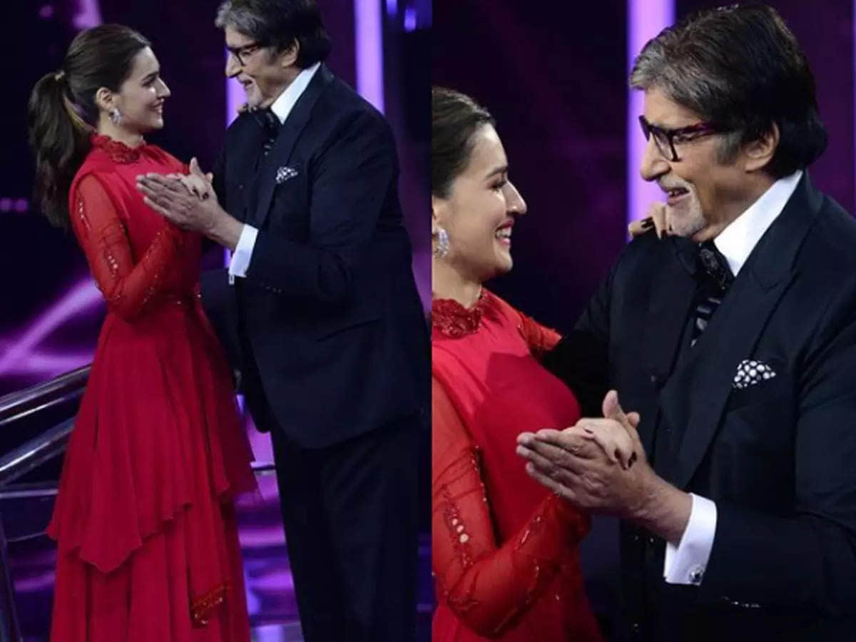 KBC 13: Amitabh Bachchan reminded of his college days as he dances with Kriti Sanon