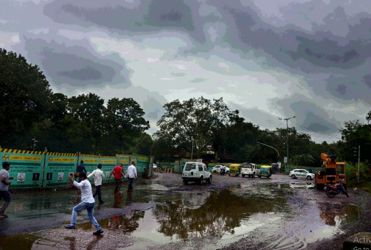 record of 24 hours of rain in delhi broken 87.9 mm of rain recorded