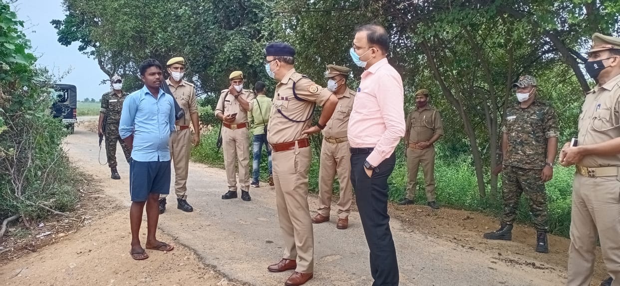 DM and SP inspected the spot