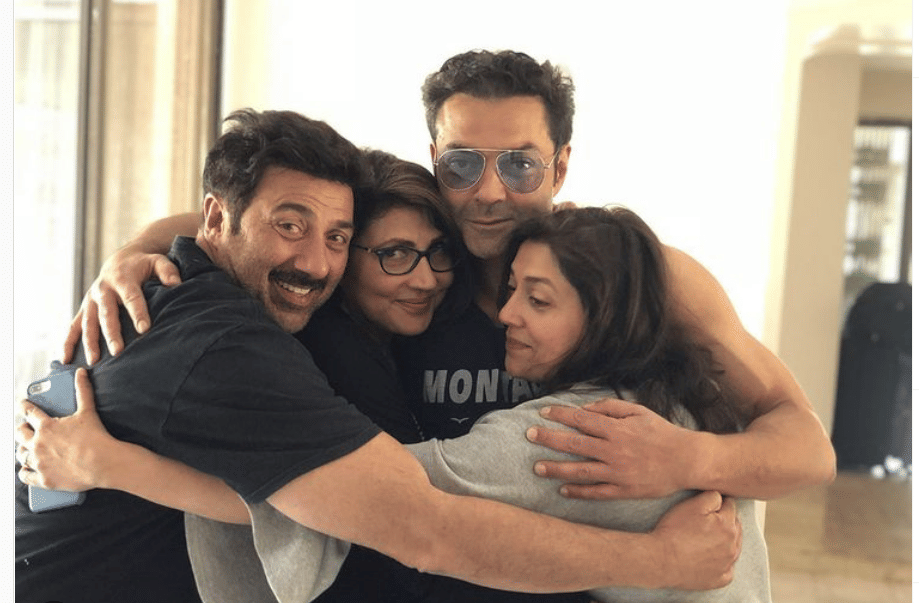 bobby deol wishes sunny deol on his 65th birthday