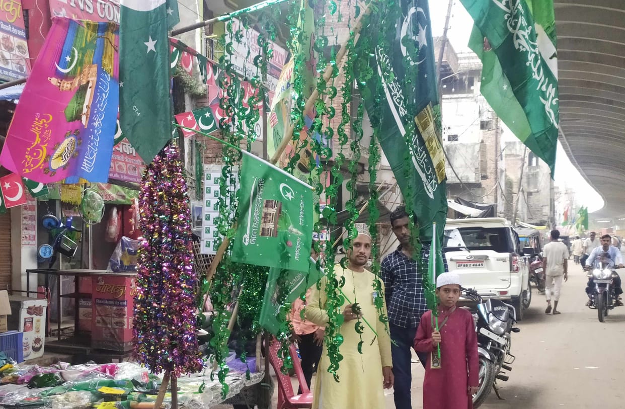 With the slogan of Marhaba, the procession-e-Muhammadi did not come out