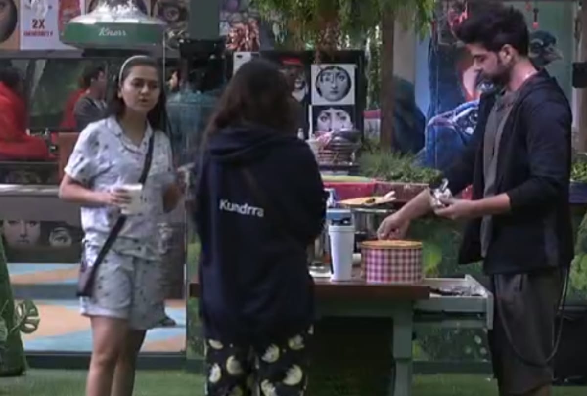 Bigg Boss 15 Karan Kundrra calls Nishant Bhatt Nalla argument broke out between the two on kitchen duty