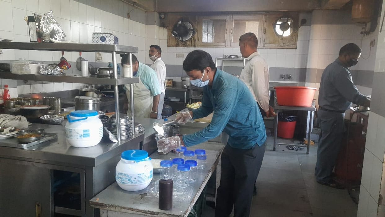 Food safety department raid in corporation's restaurant