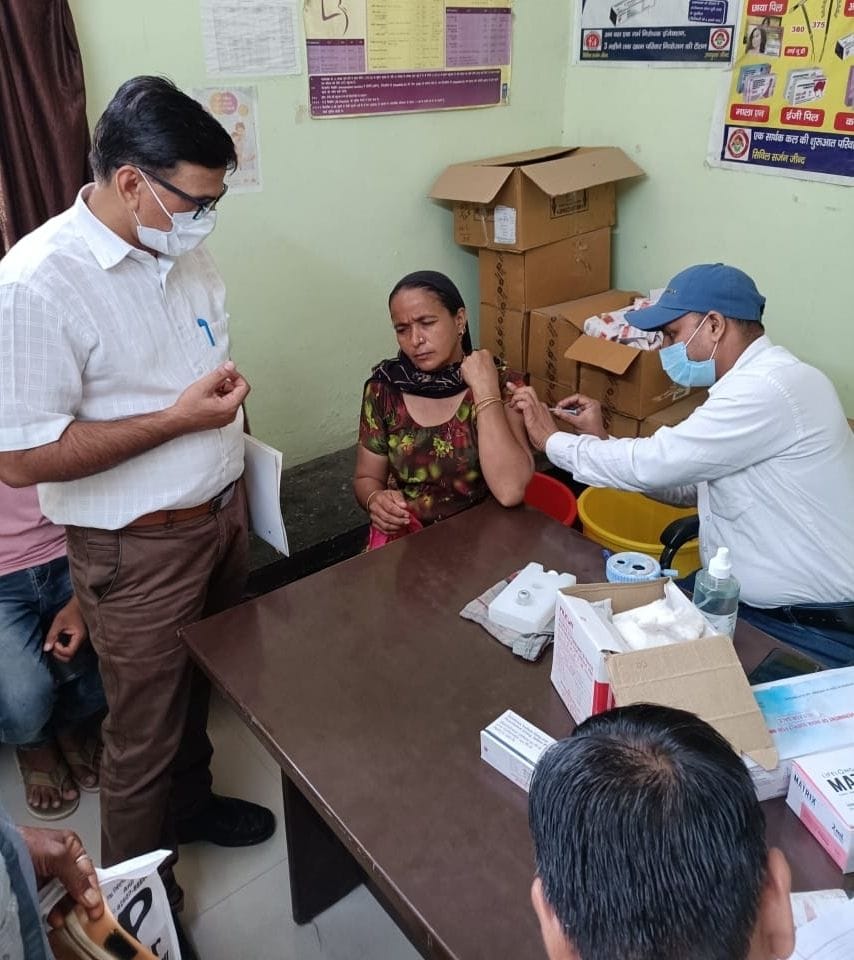 Charge handed over to Deputy Civil Surgeon to increase vaccination