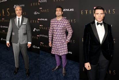 Angelina Jolie, Salma Hayek, Richard Madden, Kit Harington and ETERNALS cast dazzle at the exciting Premiere