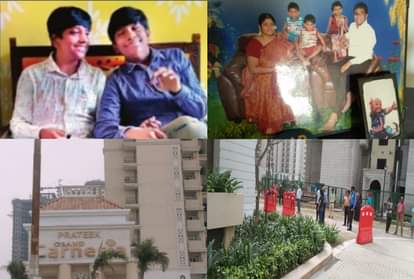 Ghaziabad twin death case Twin brothers watching movie trailer before falling from 25th floor