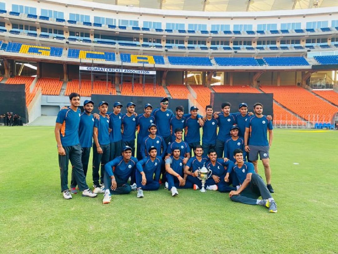 Under-19 ODI Cricket Championship: Haryana won Vinoo Mankad Trophy with the help of Mayank Shandilya and Nishant Sindhu