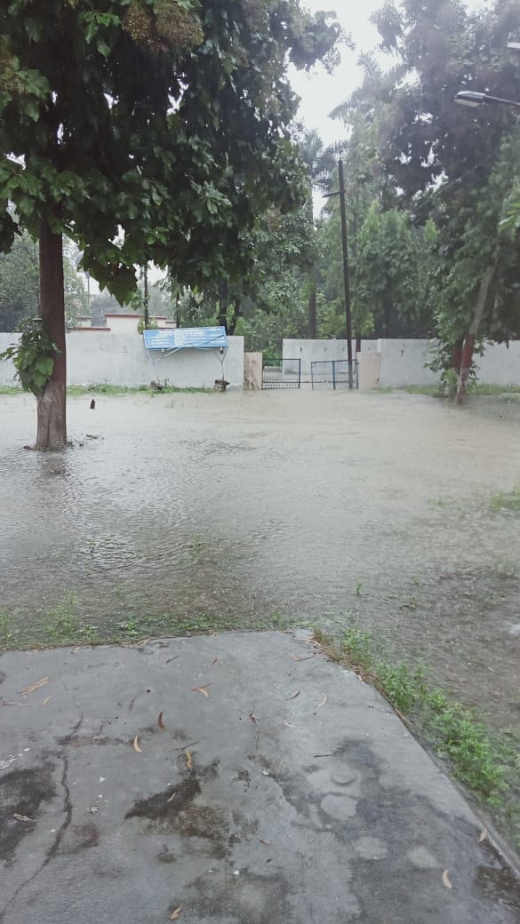 Due to rain for two days, life is disturbed