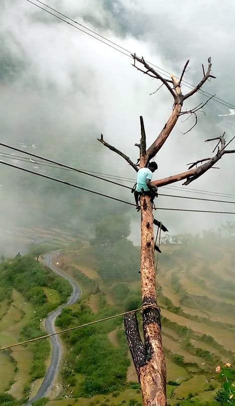 Power failure for two days, people upset