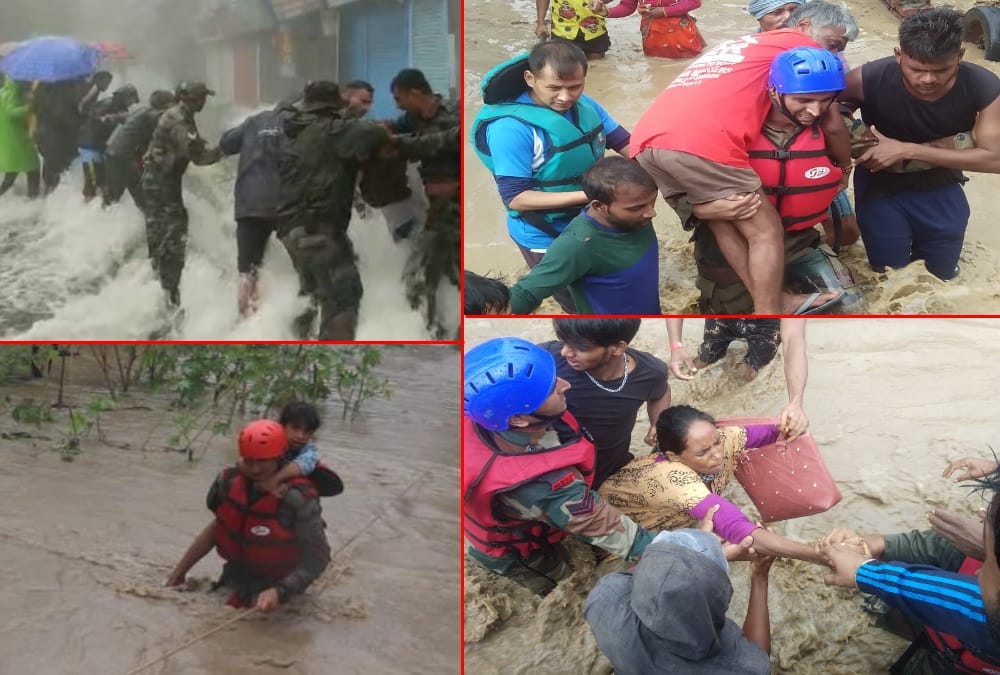 Uttarakhand Weather Update Today: Indian Army Soldier Rescue more than 300 people from Nainital and Tanakpur photos