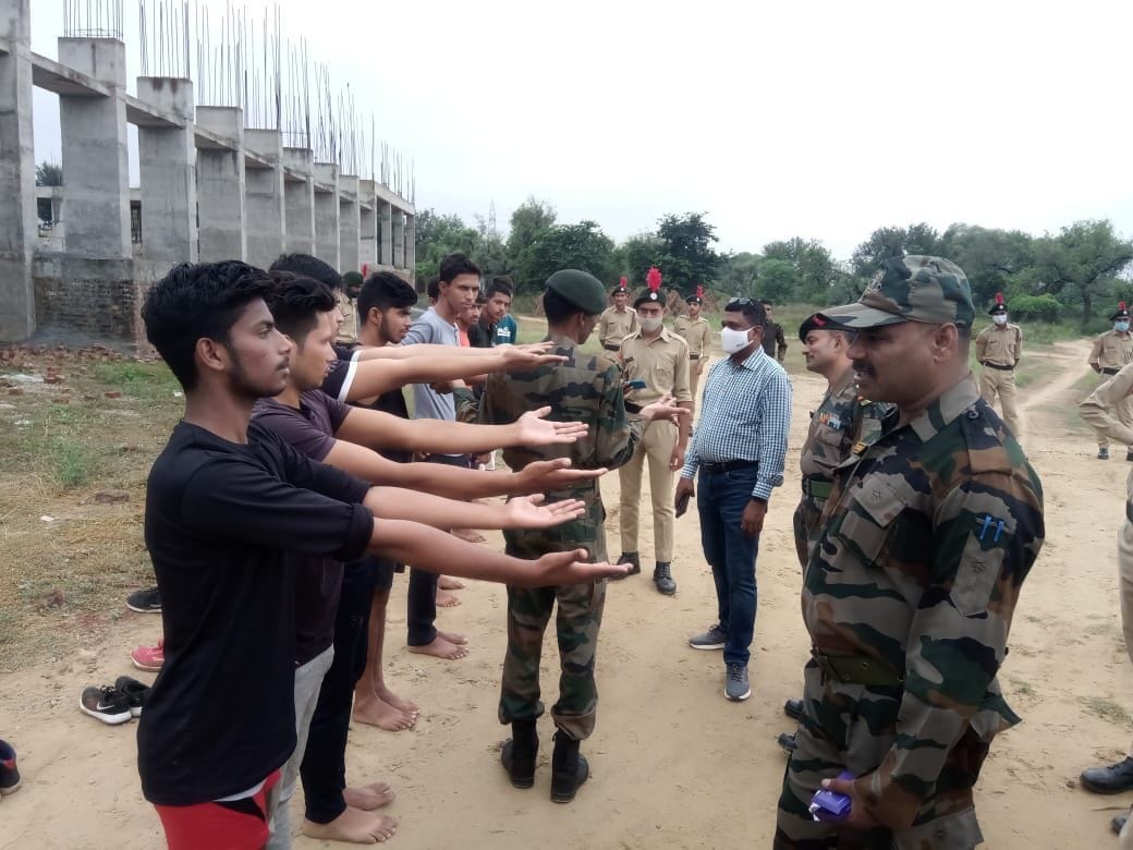 200 cadets participated in the recruitment process of NCC