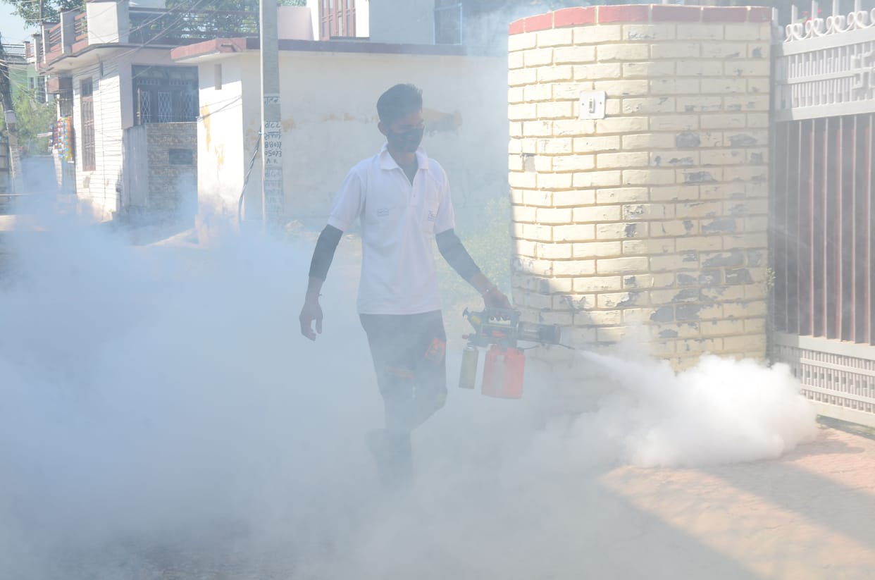 Dengue is spreading in different areas