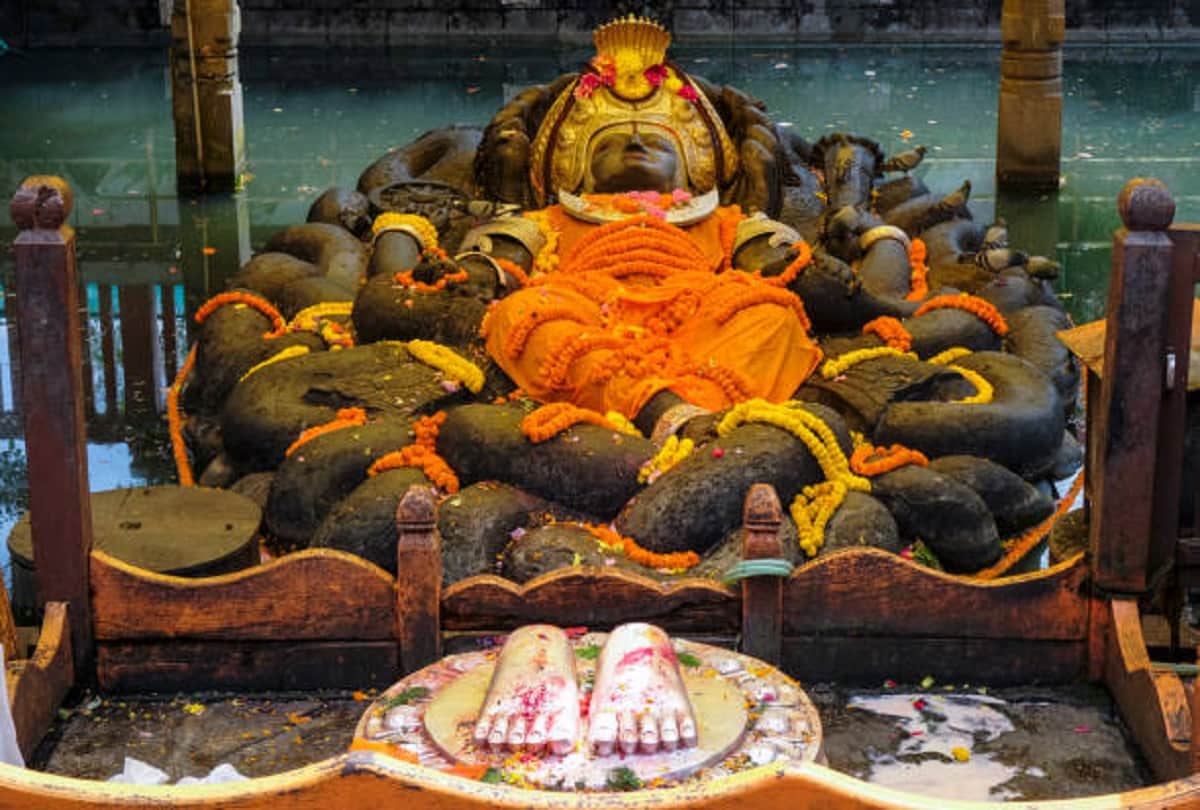 mysterious temple of budhanikantha in nepal raj pariwar does not worship in this temple