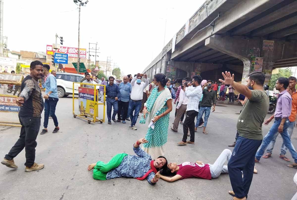 UP: Case of self-immolation of property dealer in Kanpur, protest by jamming the highway, ruckus, FIR on Daroga