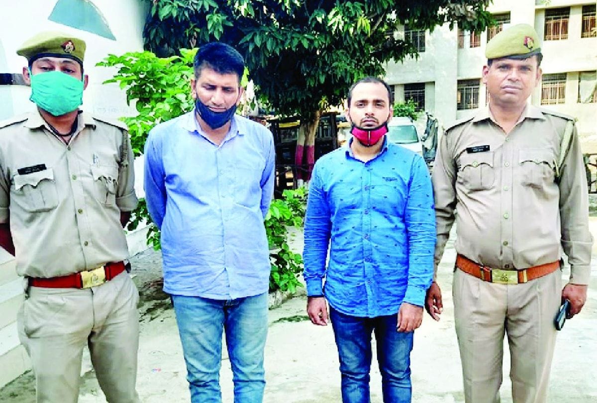 teacher arrested for operating solver gang arrested with candidate in agra