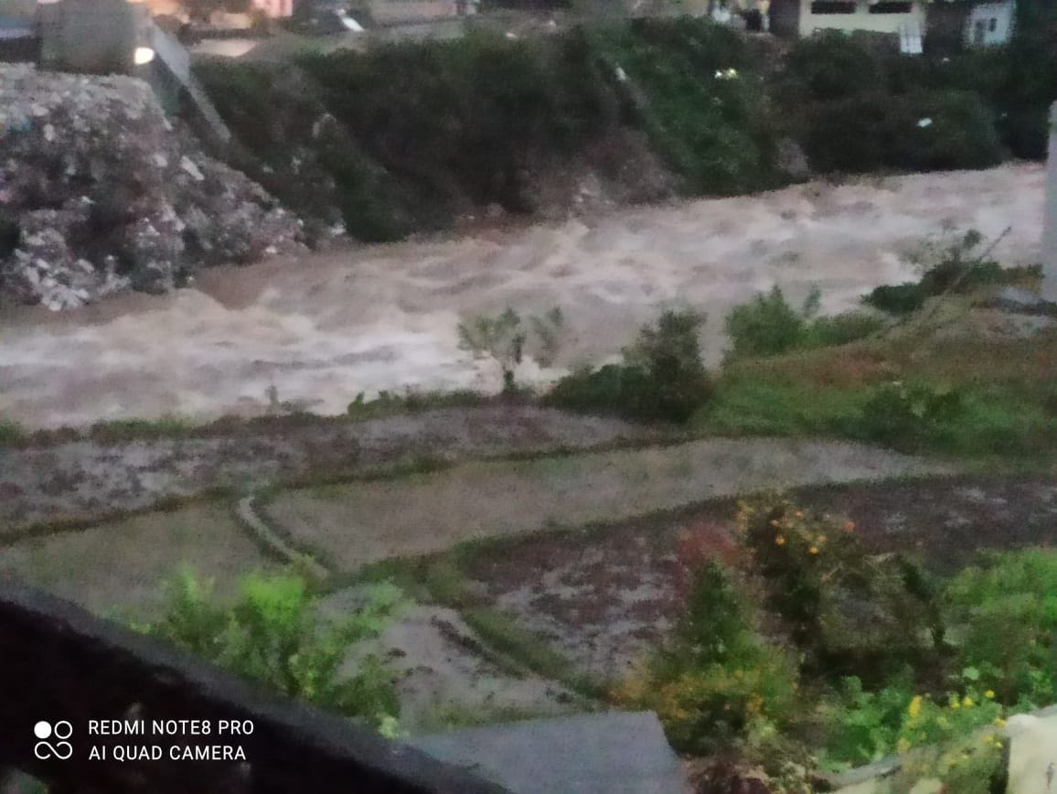 Rain Creates Mess