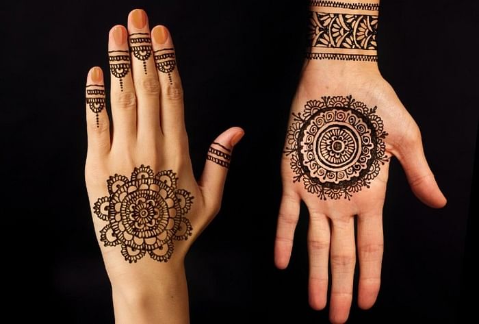 Hariyali Teej Mehndi Designs: See Latest Mehndi Designs for Teej 2023 Hand and Legs Mehndi Images Photos