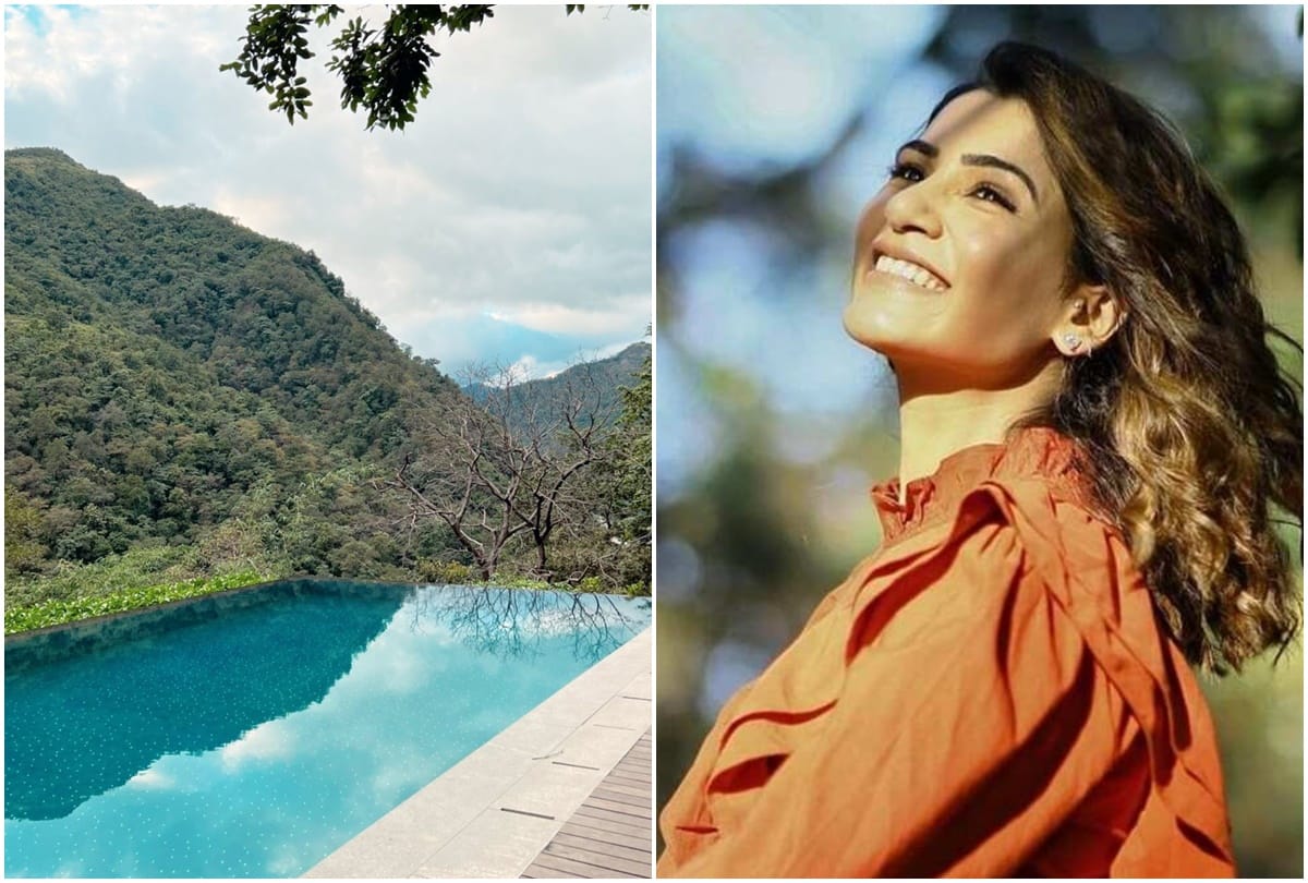 Social media: Samantha Prabhu was seen spending time in Rishikesh after divorce shared pictures on Instagram