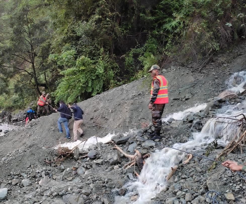 Dogra Regiment Rescued People