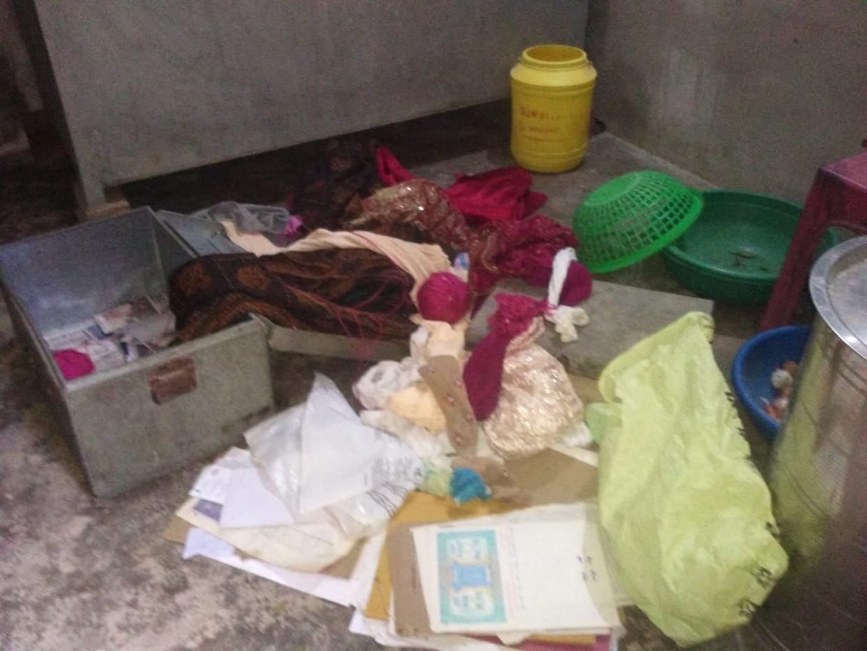 15 lakh stolen from SP leader's house, people in awe