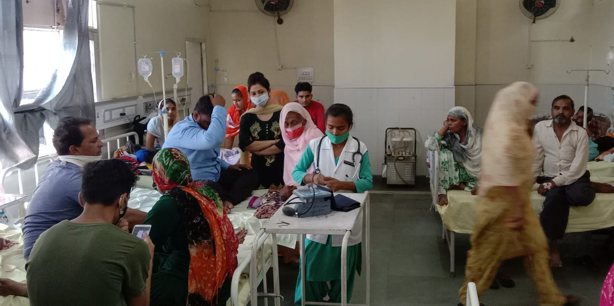 Dengue havoc in the district, 122 victims