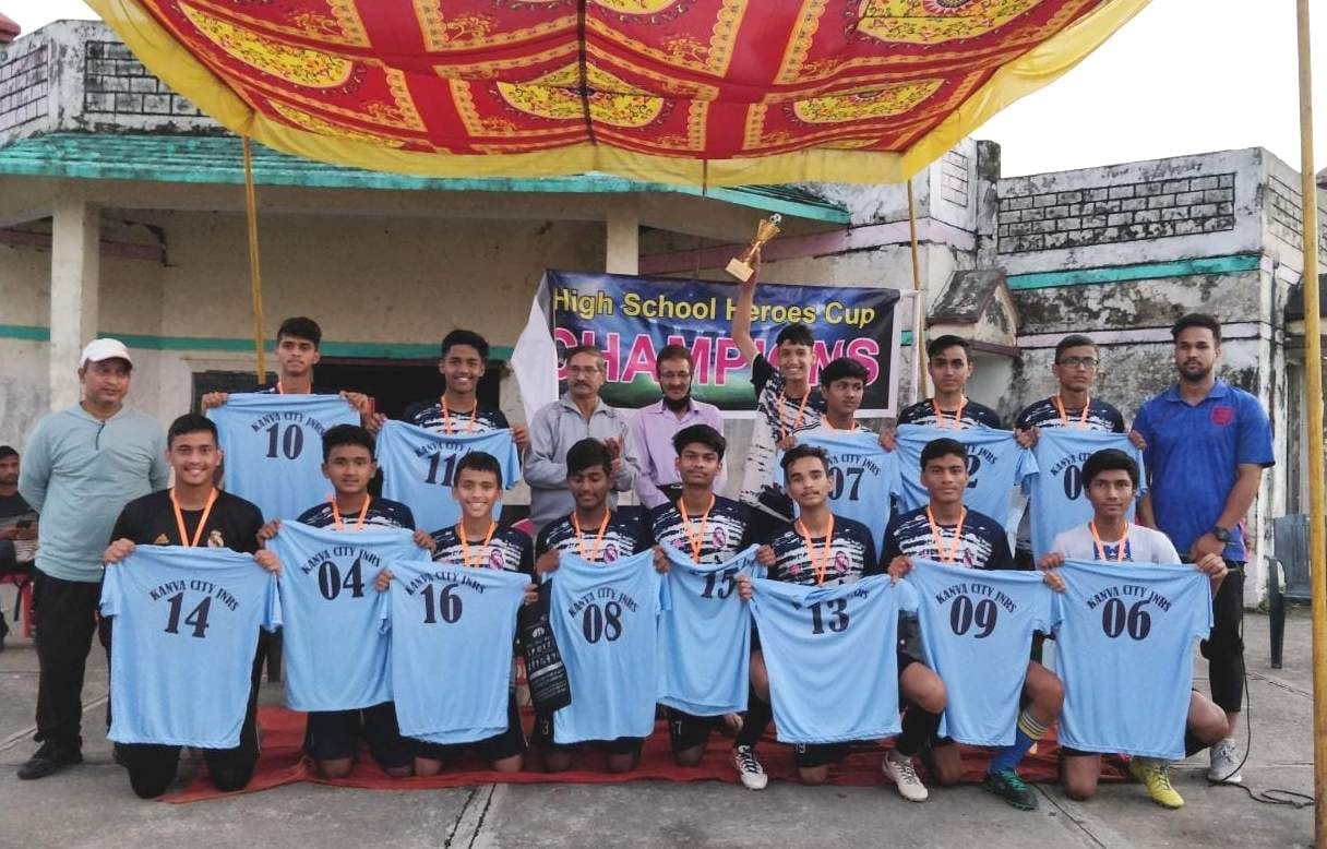 DAV won the title by defeating Bal Bharti