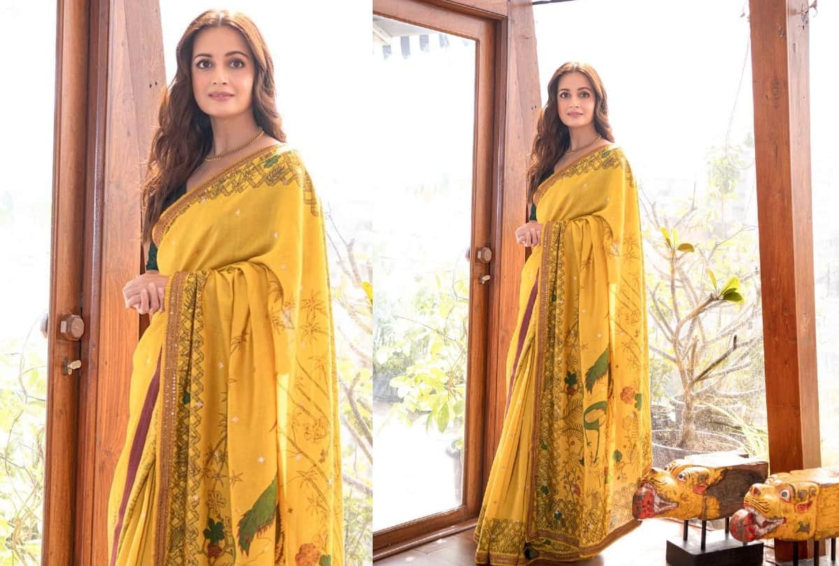 Diwali 2021 Fashion Dia Mirza white lehenga gives Graceful look