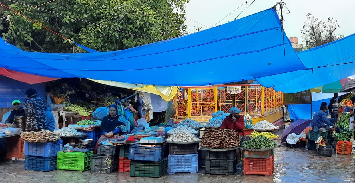 Crysis of Vegitables in Pithauragarh Marcket
