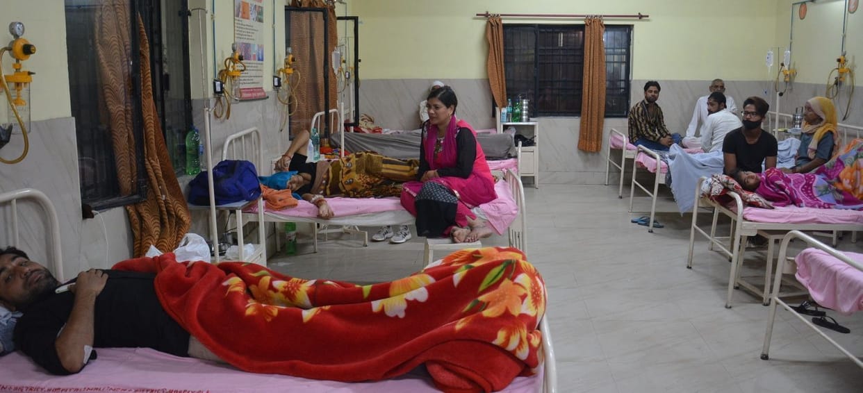 Outbreak of dengue increased in the district, number of patients increased to 58