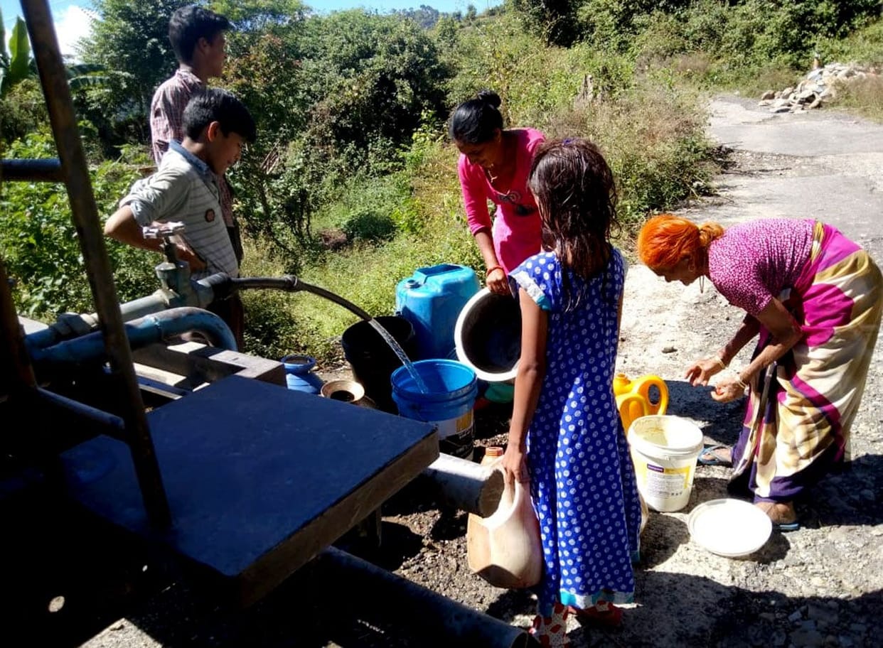 Drinking water supply stalled in Srikot and Hadimdhar area