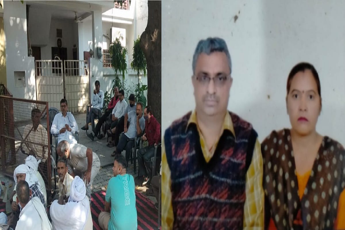 Meerut News: husband wife died in road accident and the son performed the last rites on an one pyre at today