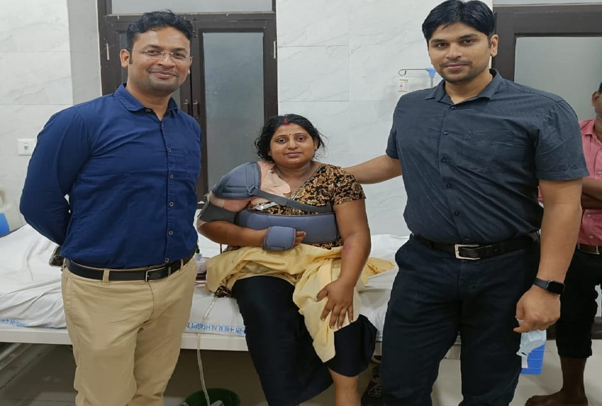 Successful transplantation of woman's shoulder in Motilal Nehru Medical College