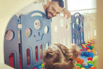 T20 World Cup: Virat Kohli and Anushka Sharma had breakfast together, shared a cute picture with daughter Vamika