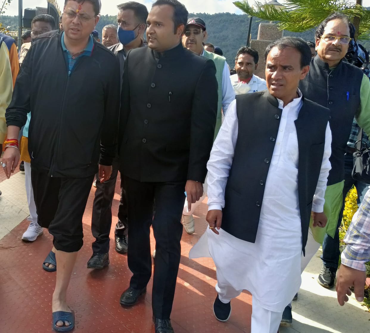 CM Pushkar Dhami in Champawat