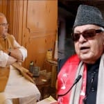 मेघालय के राज्यपाल सत्यपाल मलिक, नेशनल कांफ्रेंस प्रमुख फारूक अब्दुल्ला