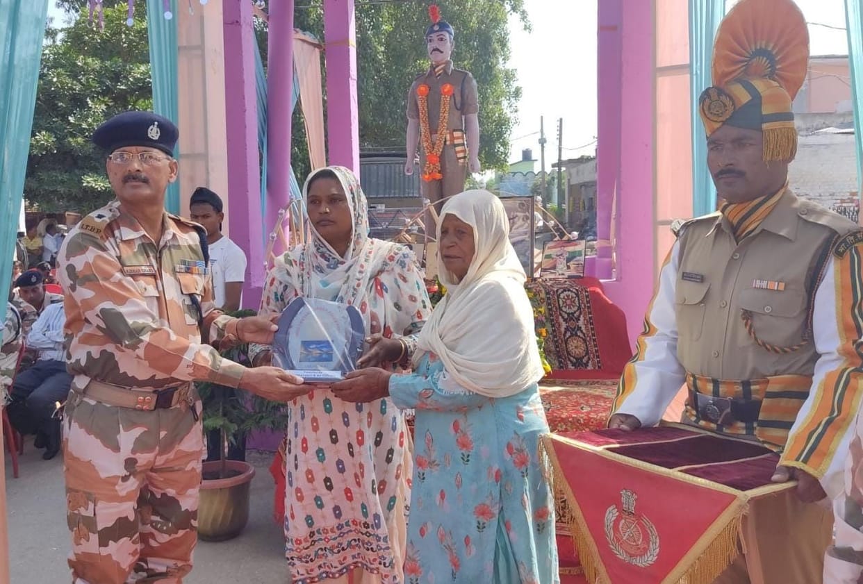 ITBP pays tribute to martyr Deep Kumar