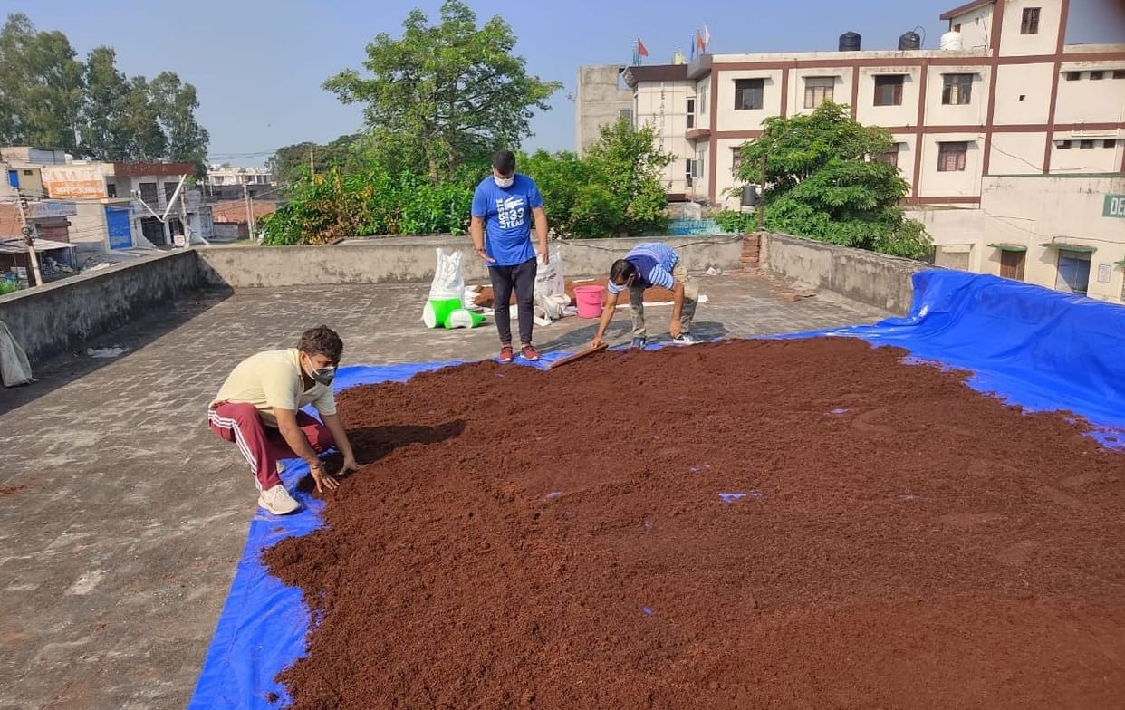 Landless people will also be able to grow green vegetables