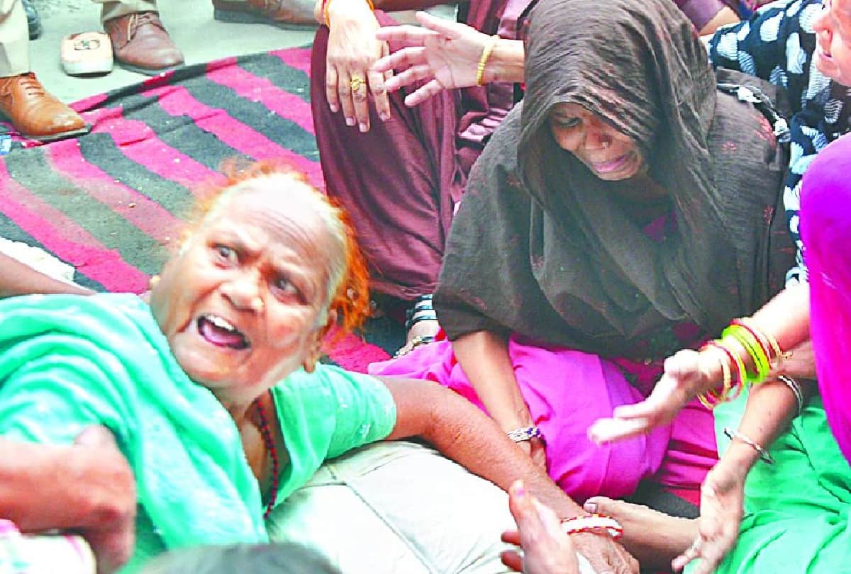 agra custodial death news: victim Arun Valmiki mother made serious allegations against the police