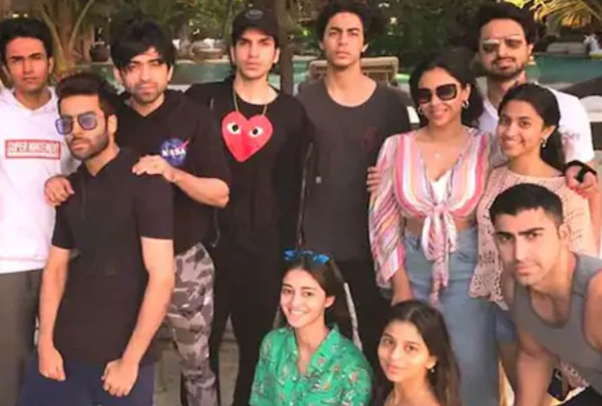 Aryan Khan and Ananya Pandey's party pictures went viral on social media