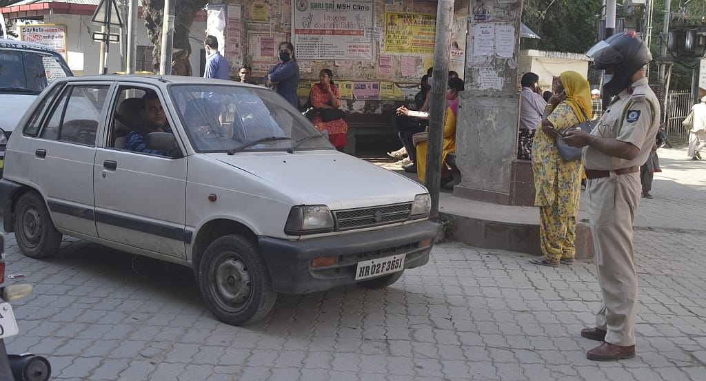 Police sends 20 challans for action in court in Nahan