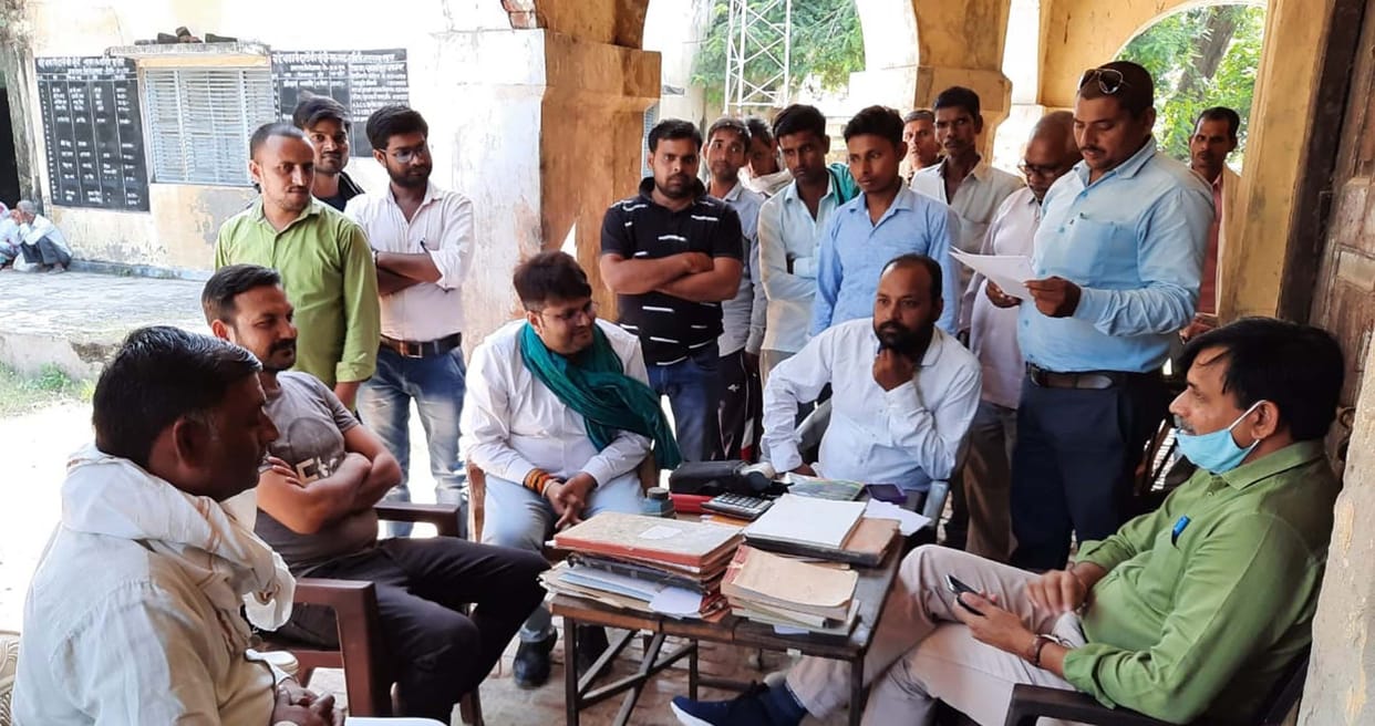 Bhakiyu Lokshakti created a ruckus for not distributing DAP for three days