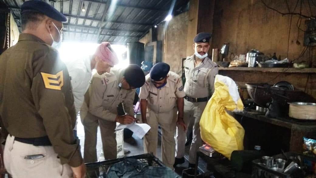 15 kg of Bhukki, 3000 liters of diesel, 800 liters of engine oil recovered from two shopkeepers