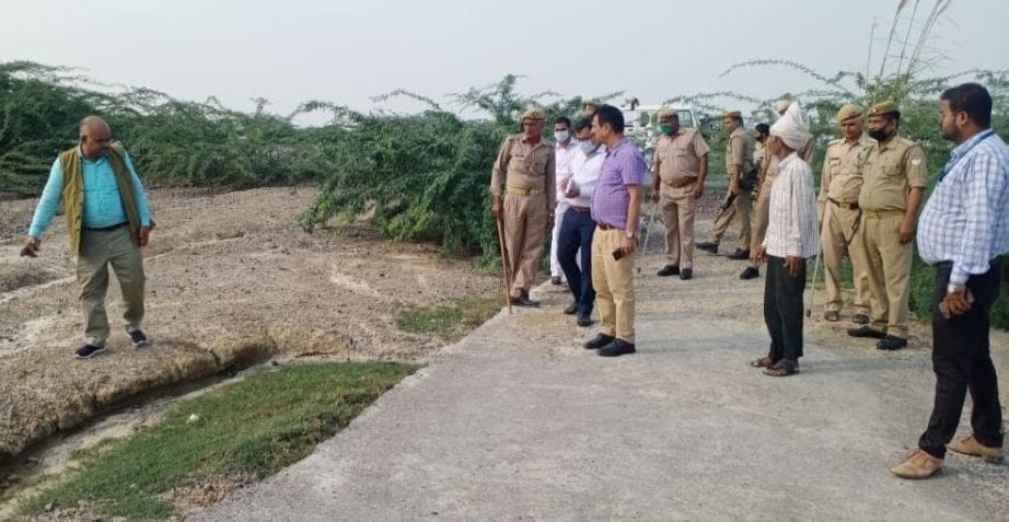 Kanpur dehat : Pit found in three billion airstrip, SDM instructed to get it repaired
