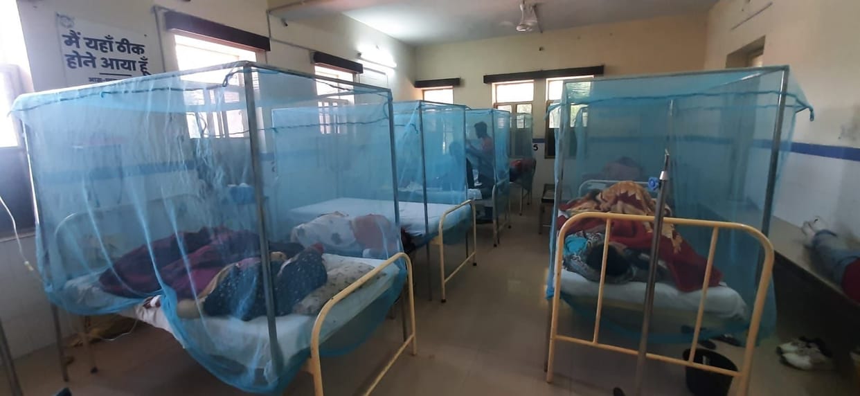 Hundreds crossed in Gadharona, other villages also suffered