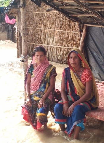 More than 100 villages were hit by the floods of rivers, many villages were cut off