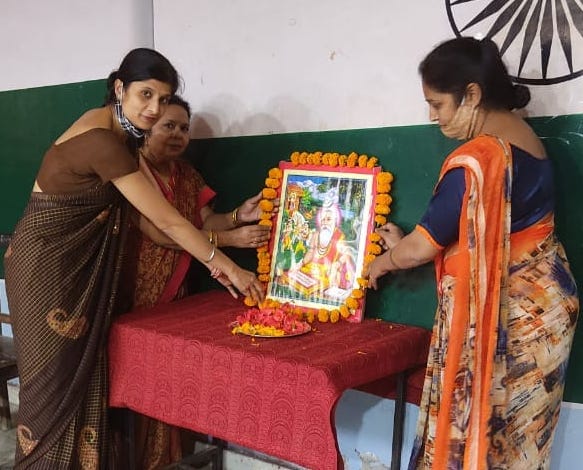 Maharishi Valmiki Jayanti celebrated with pomp in educational institutions
