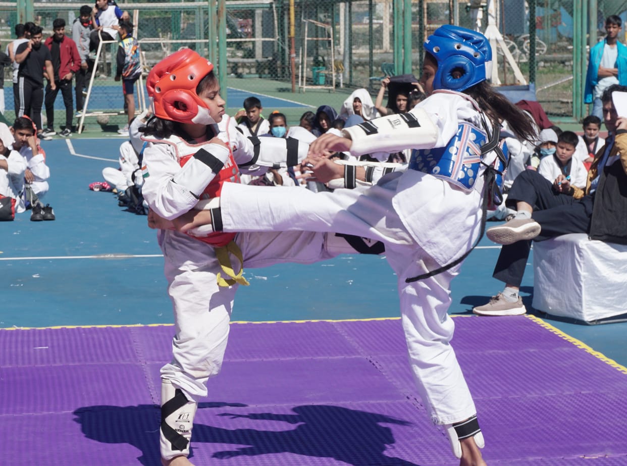 Boxing, Taekwondo match on the first day in Khel Mahakumbh